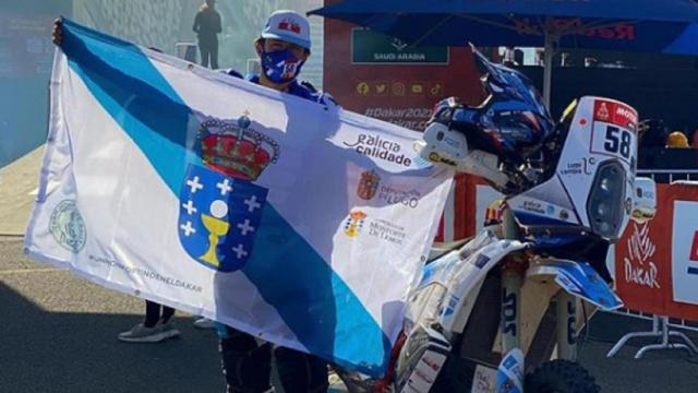 El piloto gallego Eduardo Iglesias.