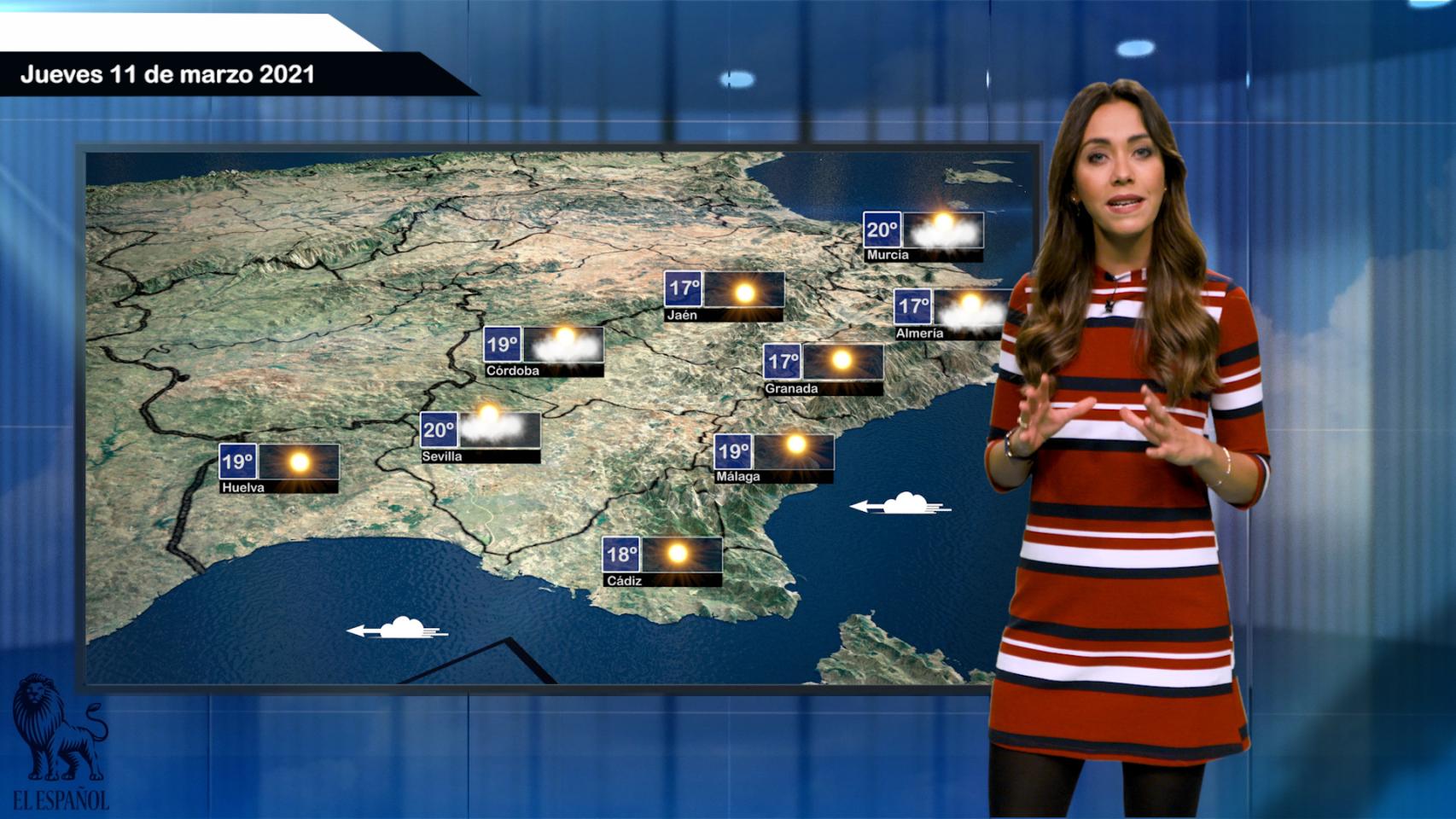 El tiempo en España para el 11 de marzo.