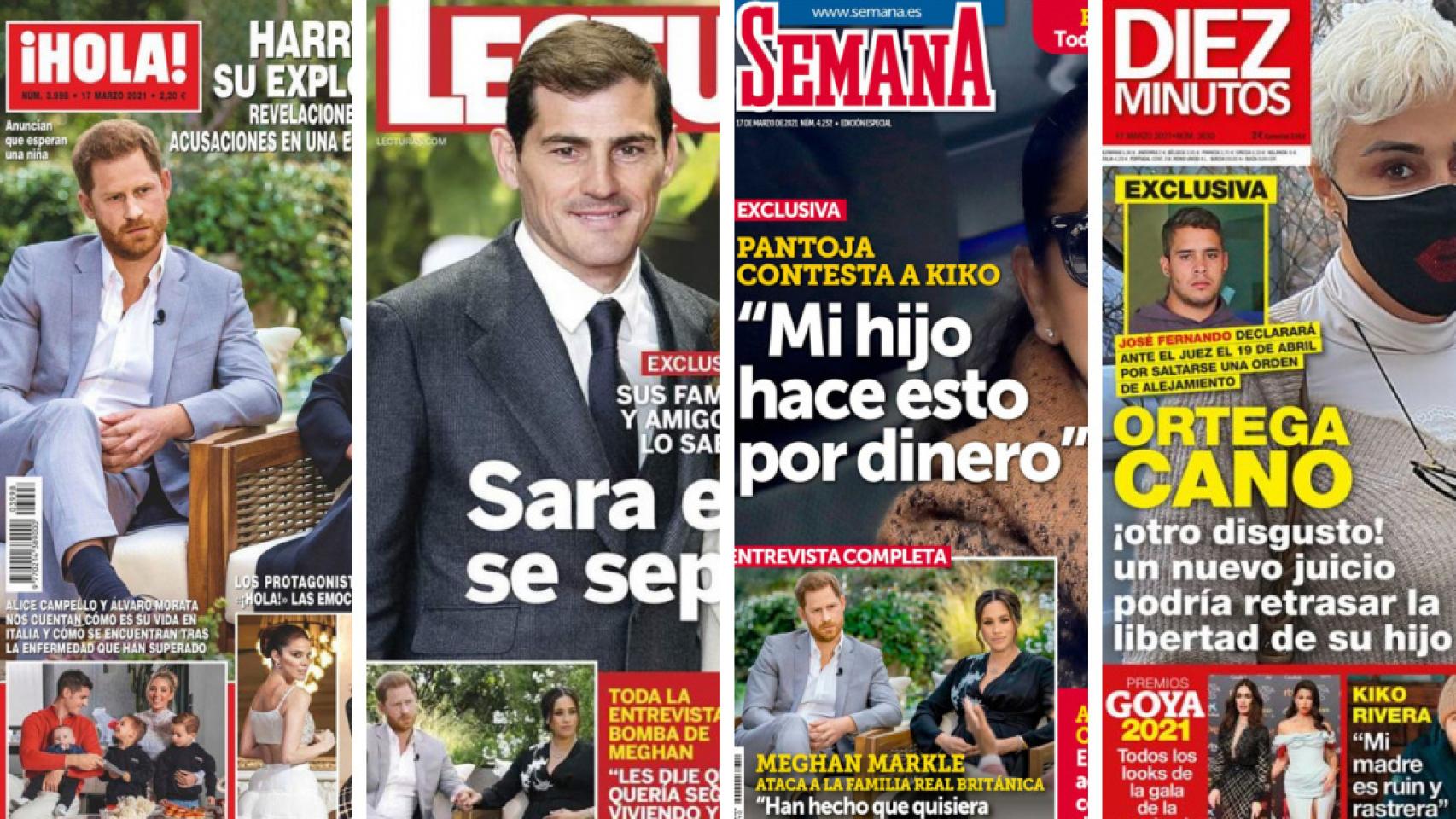 Estas son las revistas de este miércoles.