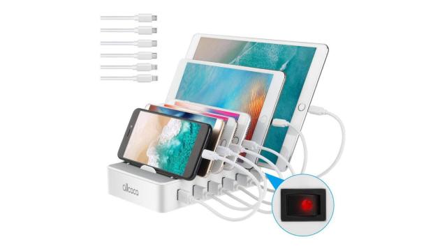 La estación de carga USB en la que podrás conectar hasta seis dispositivos