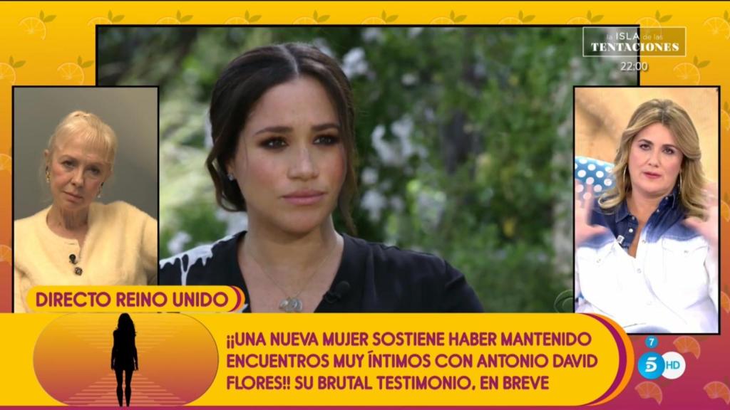 'Sálvame' lleva varios días dando cobertura a la entrevista de Harry y Meghan.