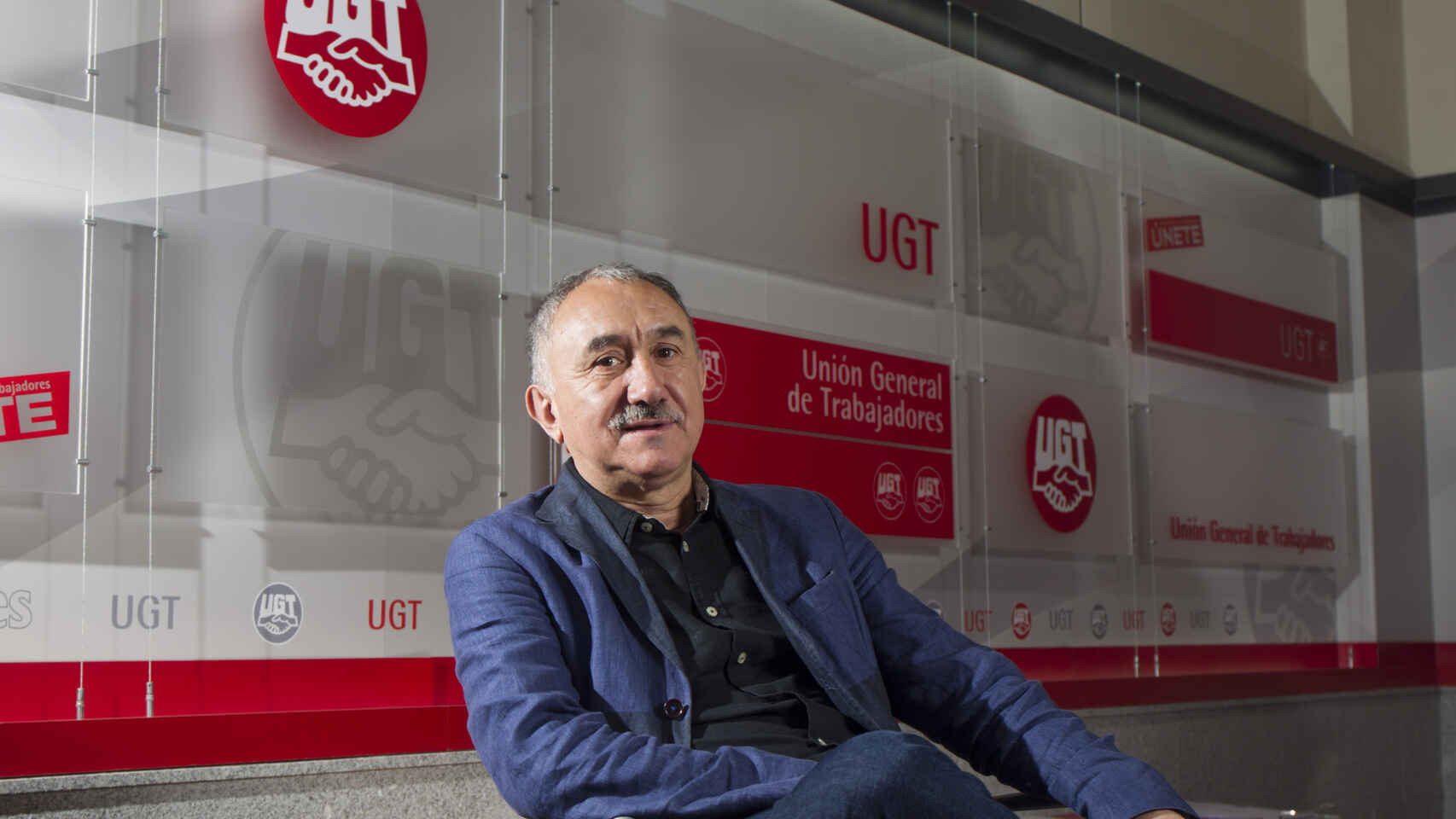 Pepe Álvarez, secretario general de UGT. EE
