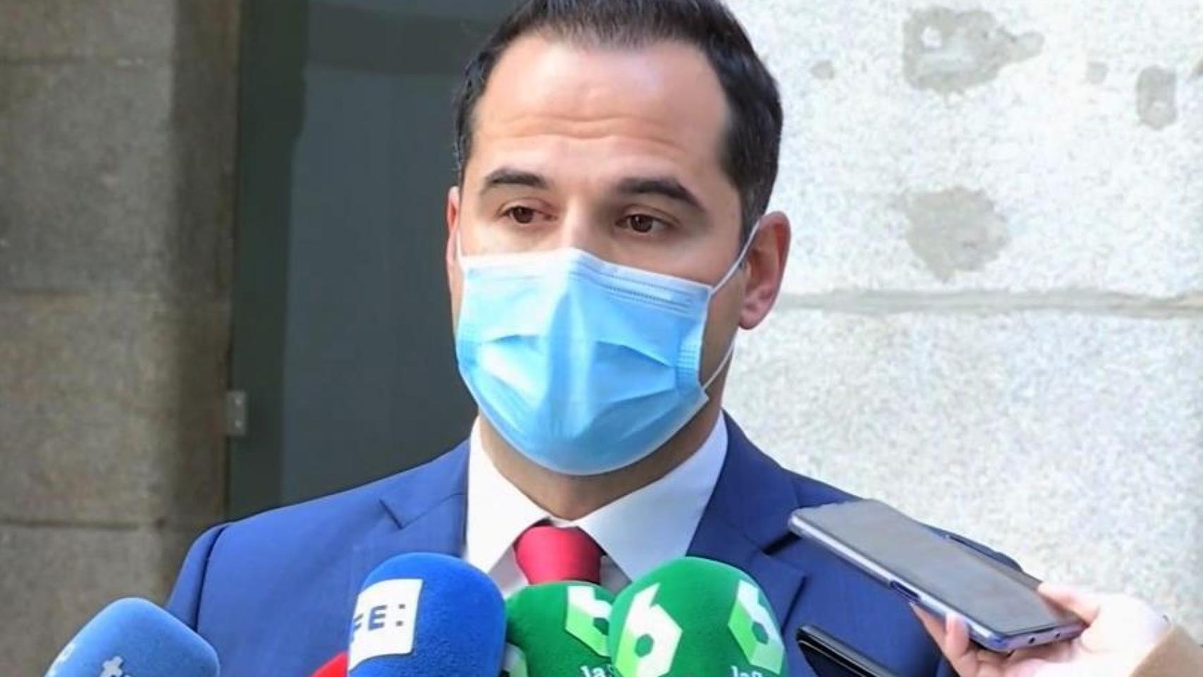 Ignacio Aguado en la rueda de prensa de este miércoles.