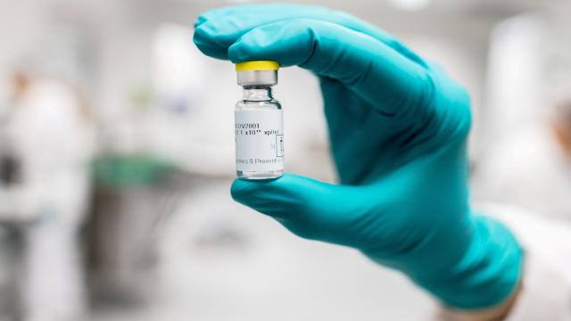Un vial de la vacuna contra la Covid-19 de Janssen.