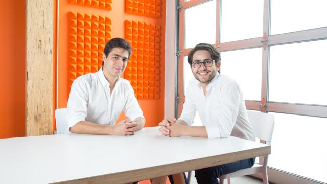 Andrés Vélez y Simón González, fundadores de Tributi