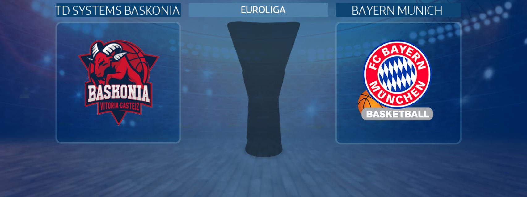 TD Systems Baskonia - Bayern Munich, partido de la Euroliga