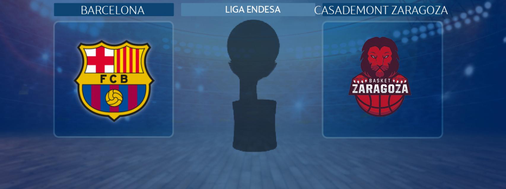 Barcelona - Casademont Zaragoza, partido de la Liga Endesa