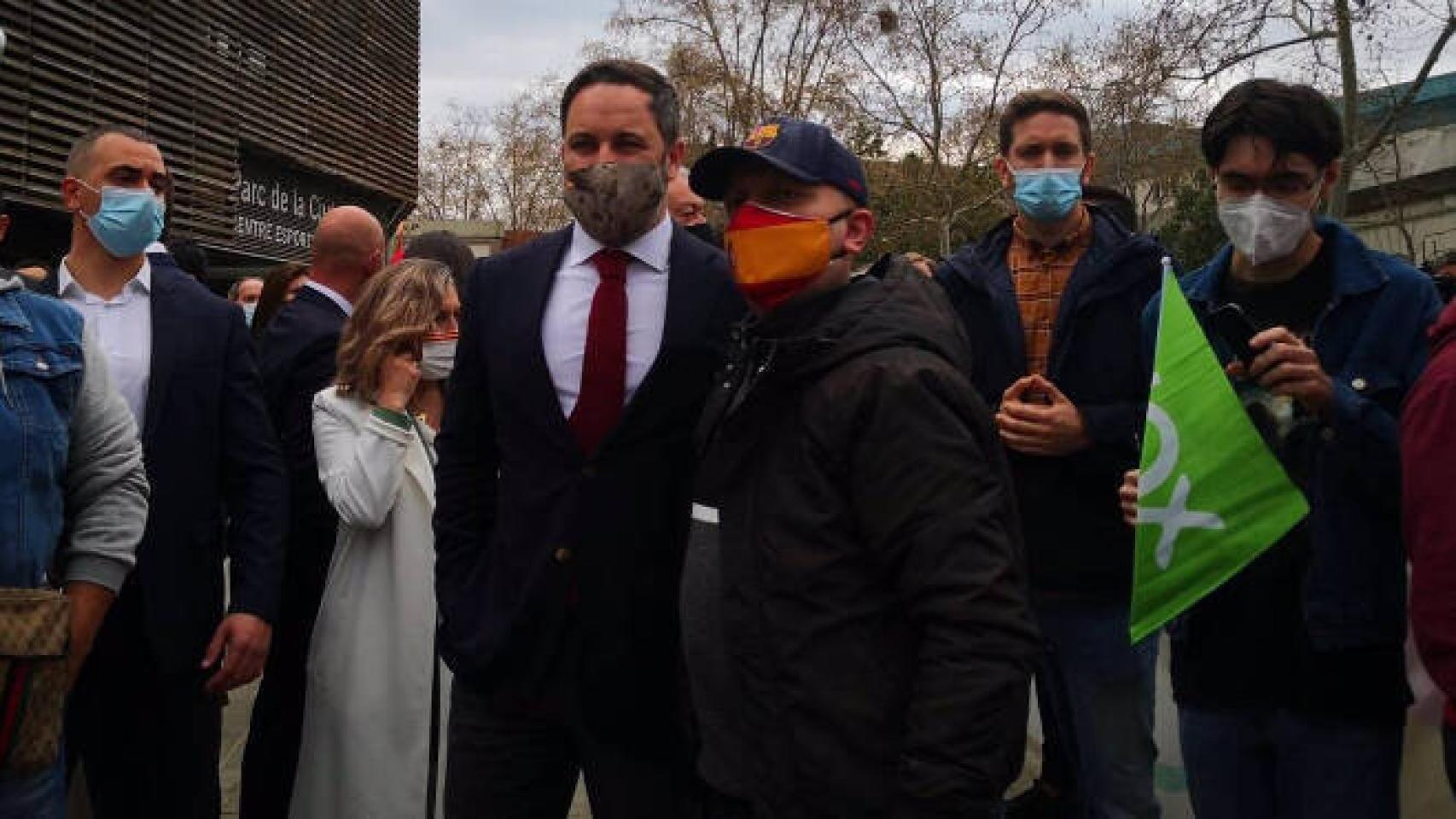 Abascal este viernes en Barcelona