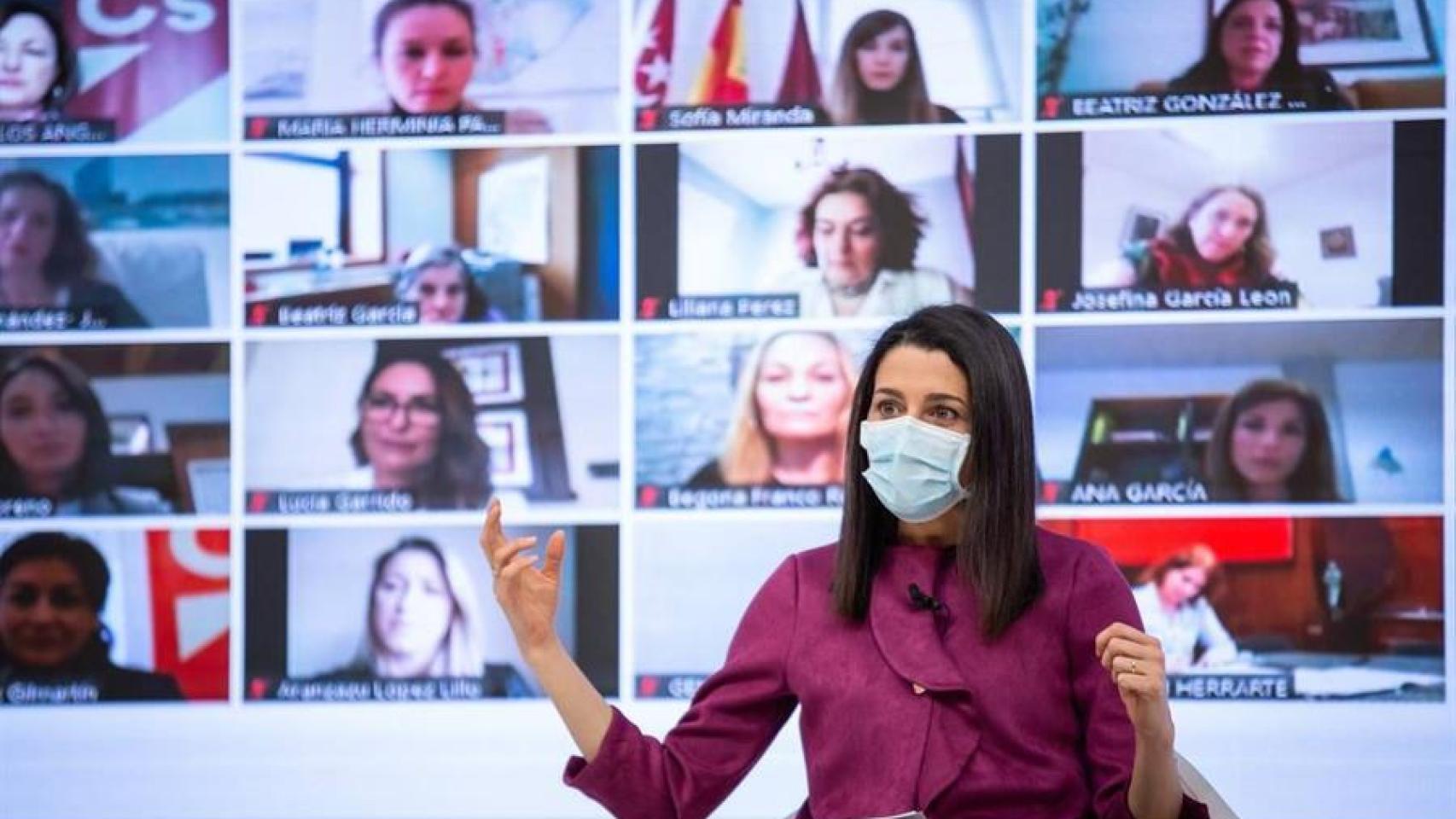 La presidenta de Ciudadanos, Inés Arrimadas, en una imagen de archivo. Efe