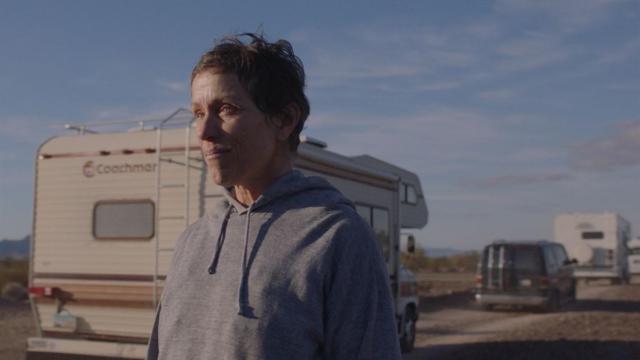 Frances McDormand en Nomadland