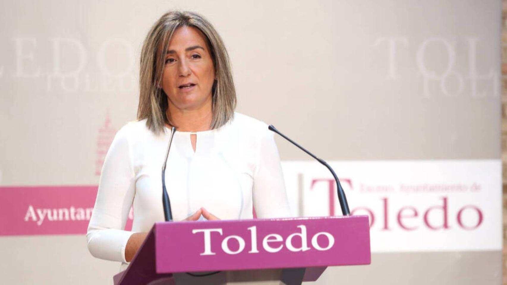 Milagros Tolón, alcaldesa de Toledo, en una imagen de archivo