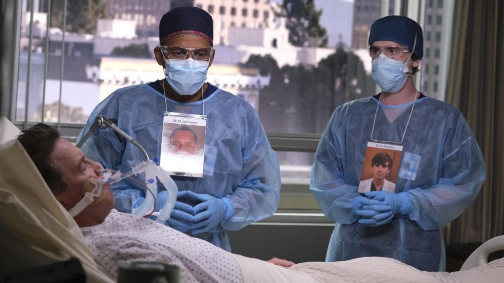 'The Good Doctor' también abordó laa crisis de la COVID-19.
