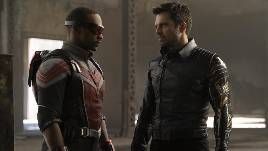 Anthony Mackie y Sebastian Stan son Falcon y el Soldado de Invierno.