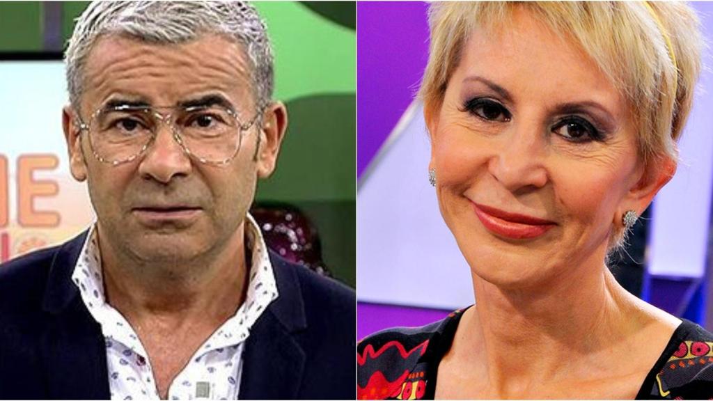 Jorge Javier Vázquez y Karmele Marchante en montaje de BLUPER.