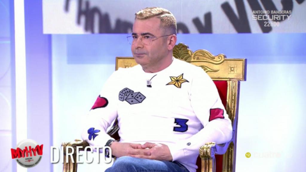 El trono de Jorge Javier Vázquez no ha logrado remontar las cifras de audiencia.