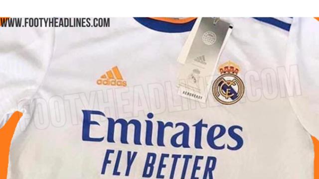 Camiseta del Real Madrid para la temporada 2021/2022
