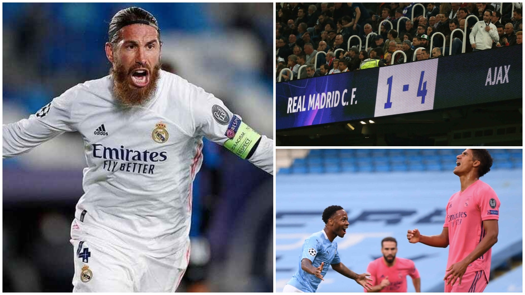 El Real Madrid y las eliminaciones contra Ajax y Manchester City