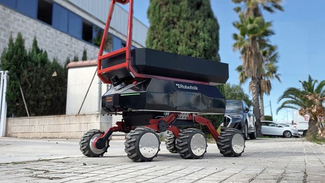 El robot creado para realizar tareas en la industria o la construcción.
