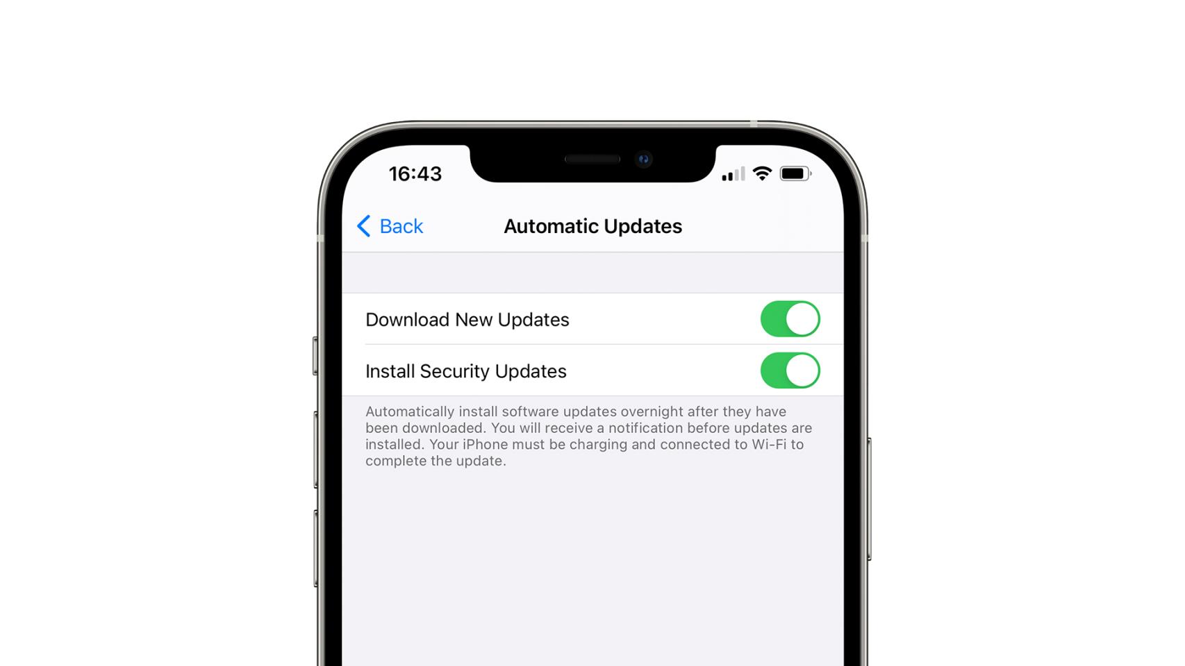 Nueva opción de iOS