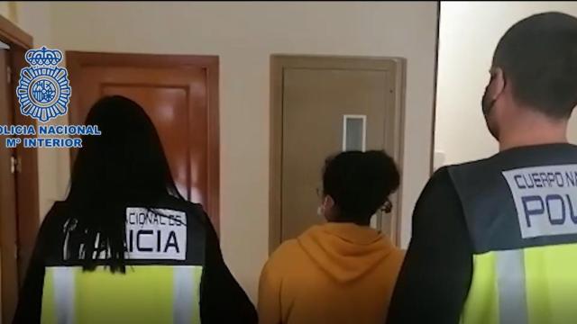 Imagen de la detenida.