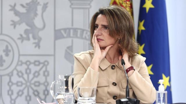 La vicepresidenta cuarta y ministra para la Transición Ecológica y el Reto Demográfico, Teresa Ribera, durante una rueda de prensa posterior al Consejo de Ministros.