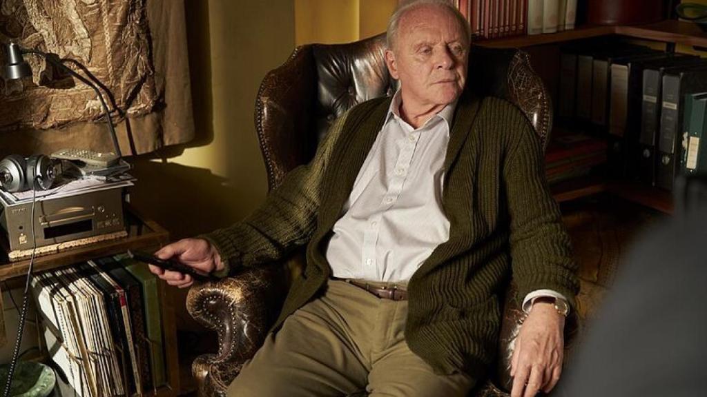 Anthony Hopkins en la película.
