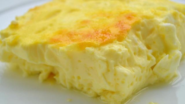 Una tortilla bien esponjosa.