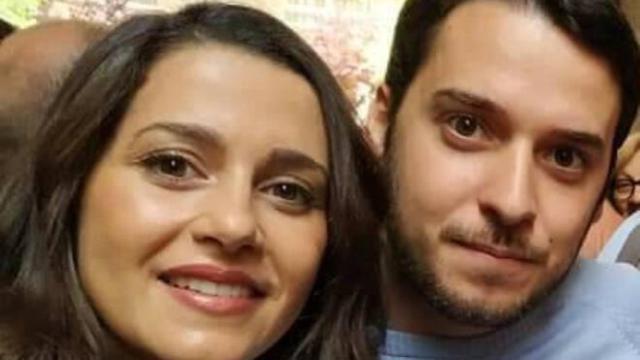 Cristian Cuerda junto a Inés Arrimadas. Foto: Twitter