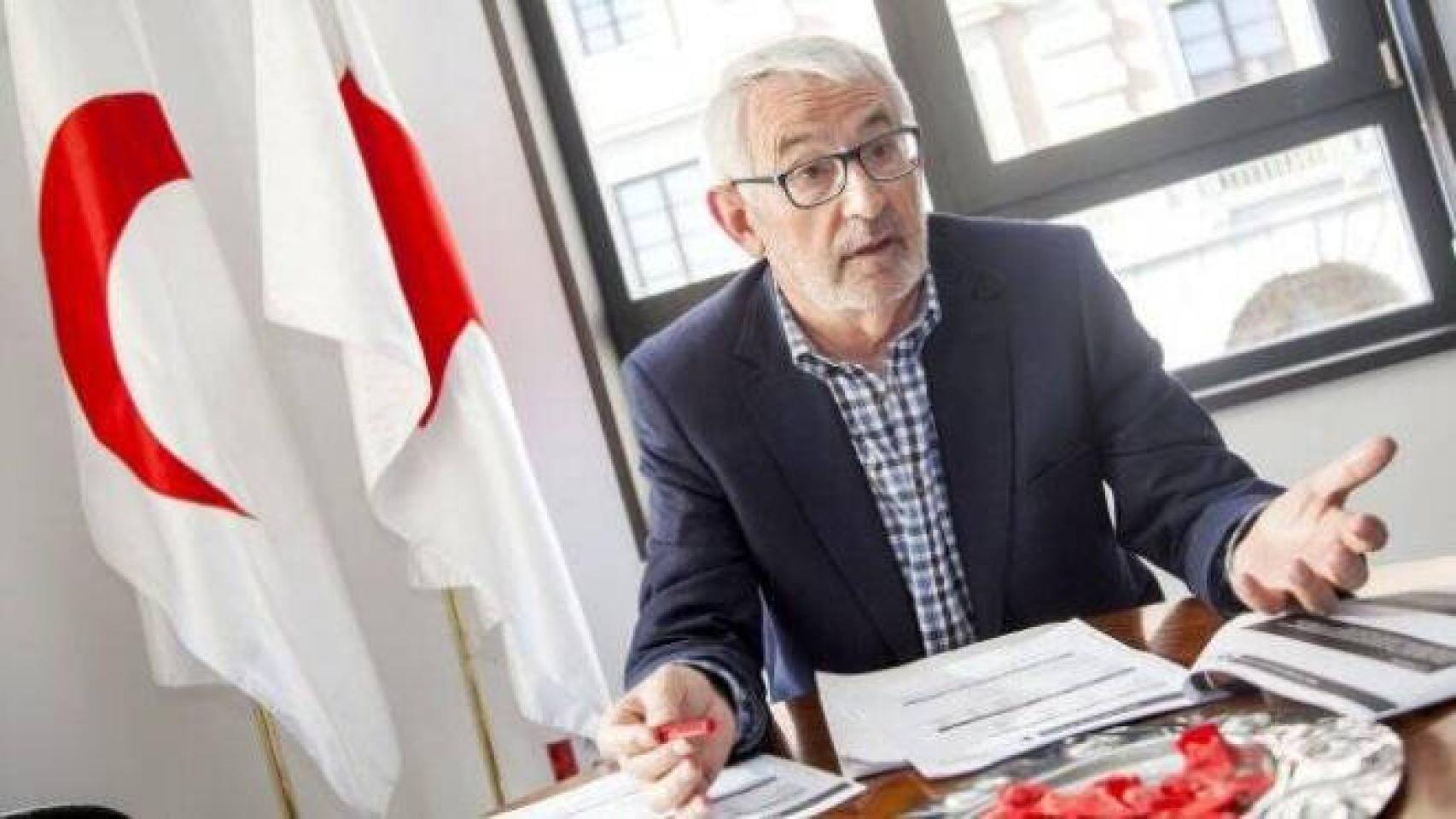 Jesús Esteban, presidente de Cruz Roja en Castilla-La Mancha