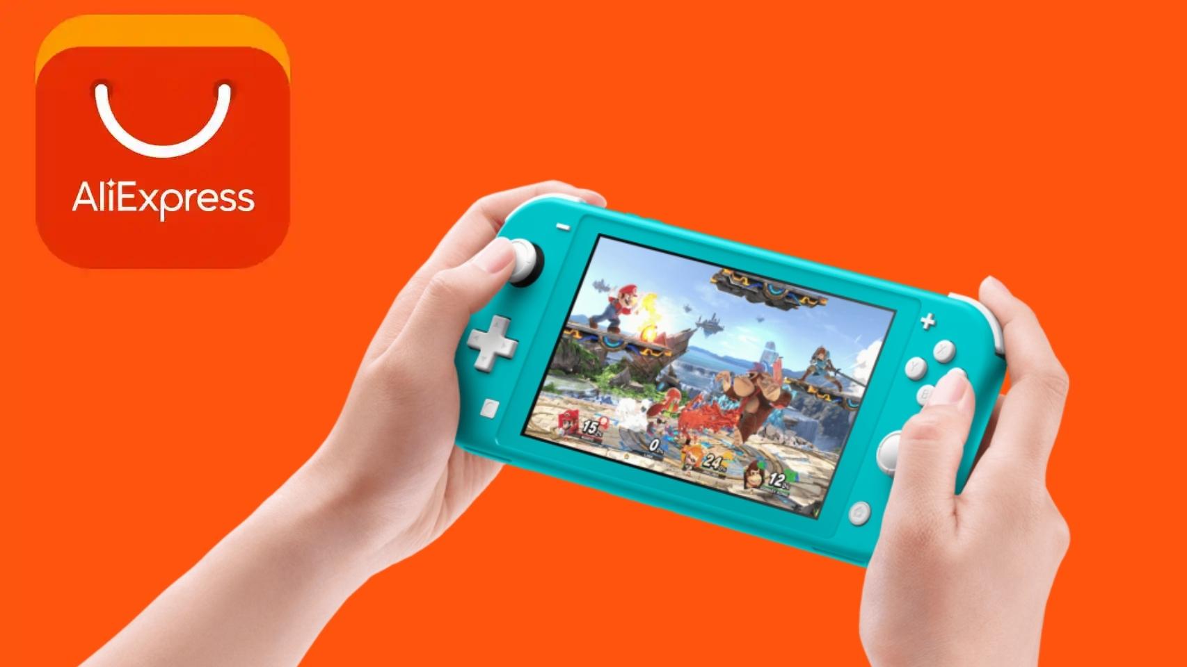 La Nintendo Switch Lite se puede comprar por 2 euros en AliExpress.
