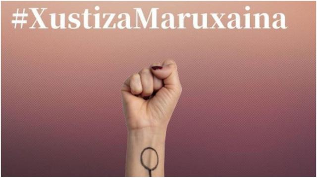 Imagen de protesta en las redes sociales por lo sucedido en la Maruxaina.