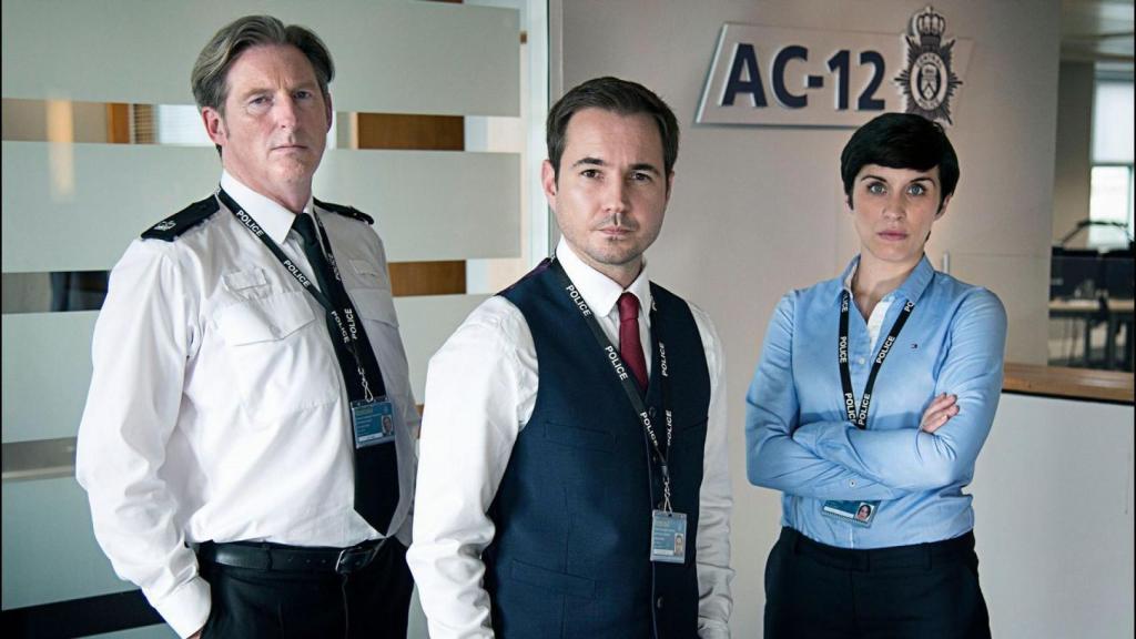 Los protagonistas de 'Line of Duty'.