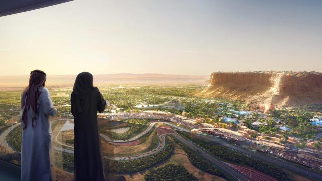 El nuevo circuito de F1 dentro del proyecto de Quiddiya