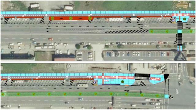 Las obras proyectadas en el polígono.