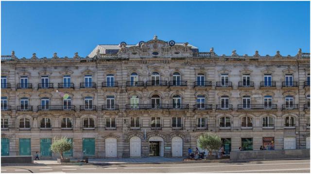 La sede de Afundación en Policarpo Sanz (Vigo).