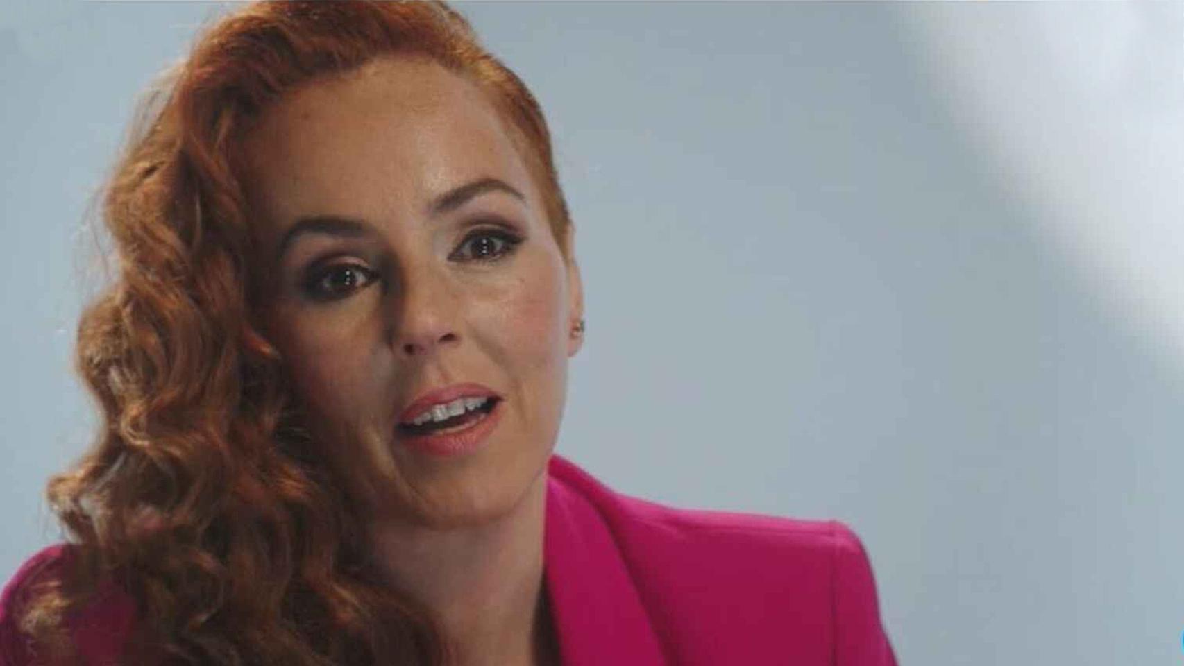 Rocío Carrasco durante la grabación de 'Rocío: contar la verdad para seguir viva'.