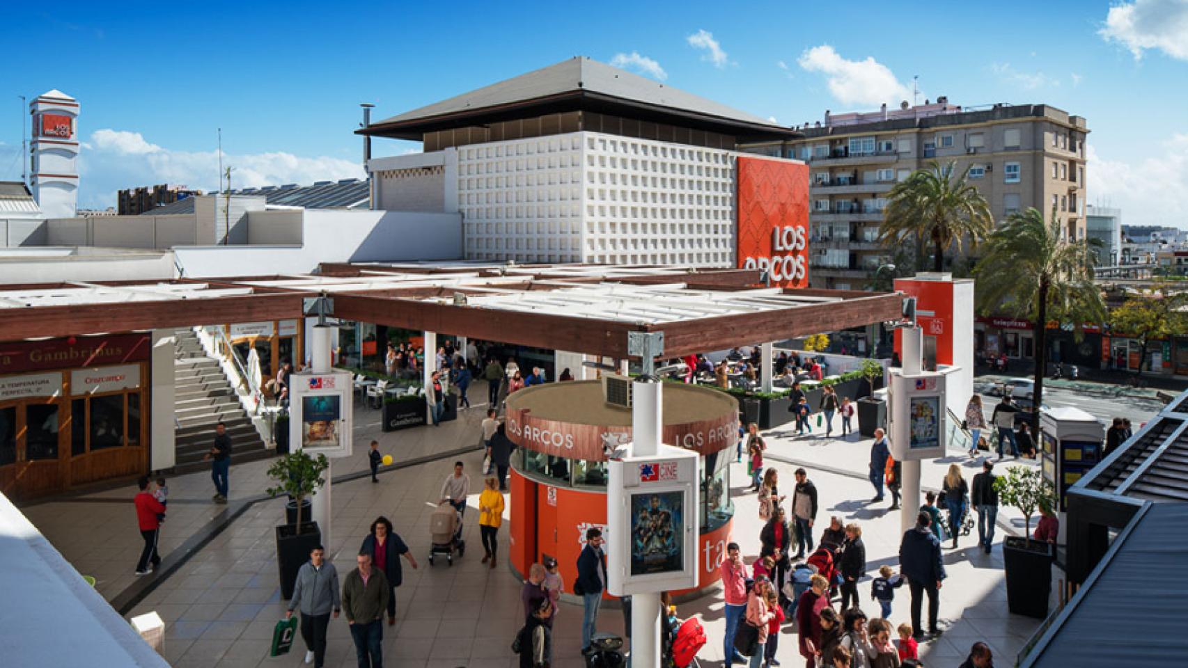 Centro comercial Los Arcos (Sevilla), propiedad de Castellana Properties.