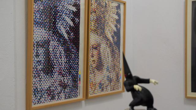 Hispalis Dancehall, obra de Manuel Moreno en Santo acostumbrismo.