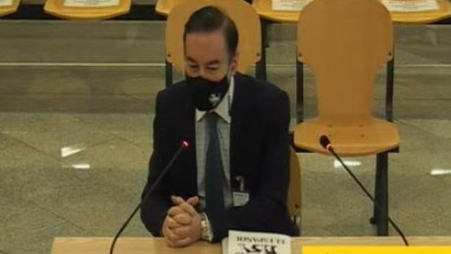 Pedro J. Ramírez, en su declaración en el juicio a Luis Bárcenas./
