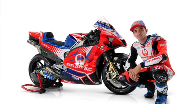 Jorge Martín, con la Pramac Racing de 2021