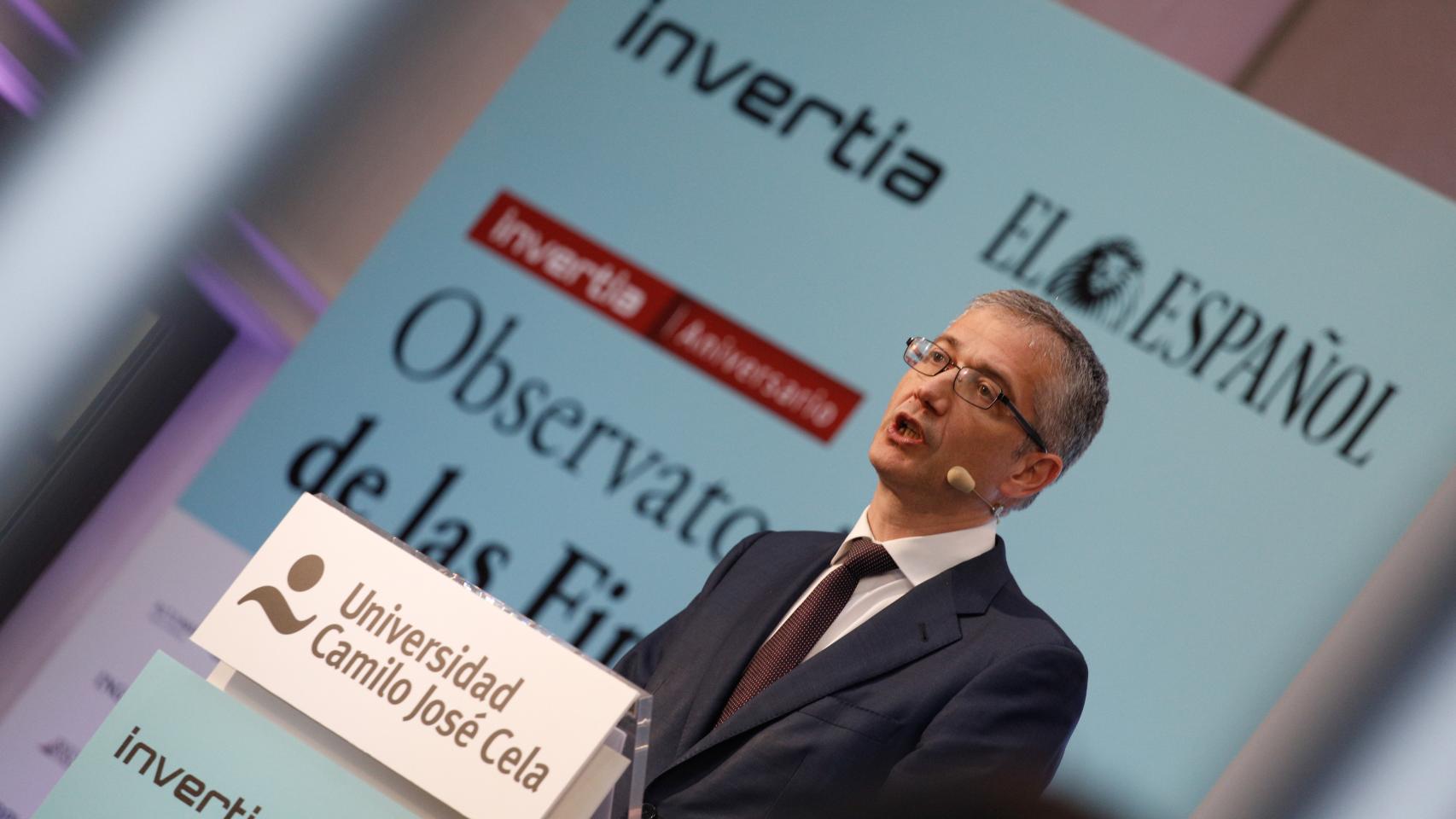 El gobernador del Banco de España, Pablo Hernández de Cos.