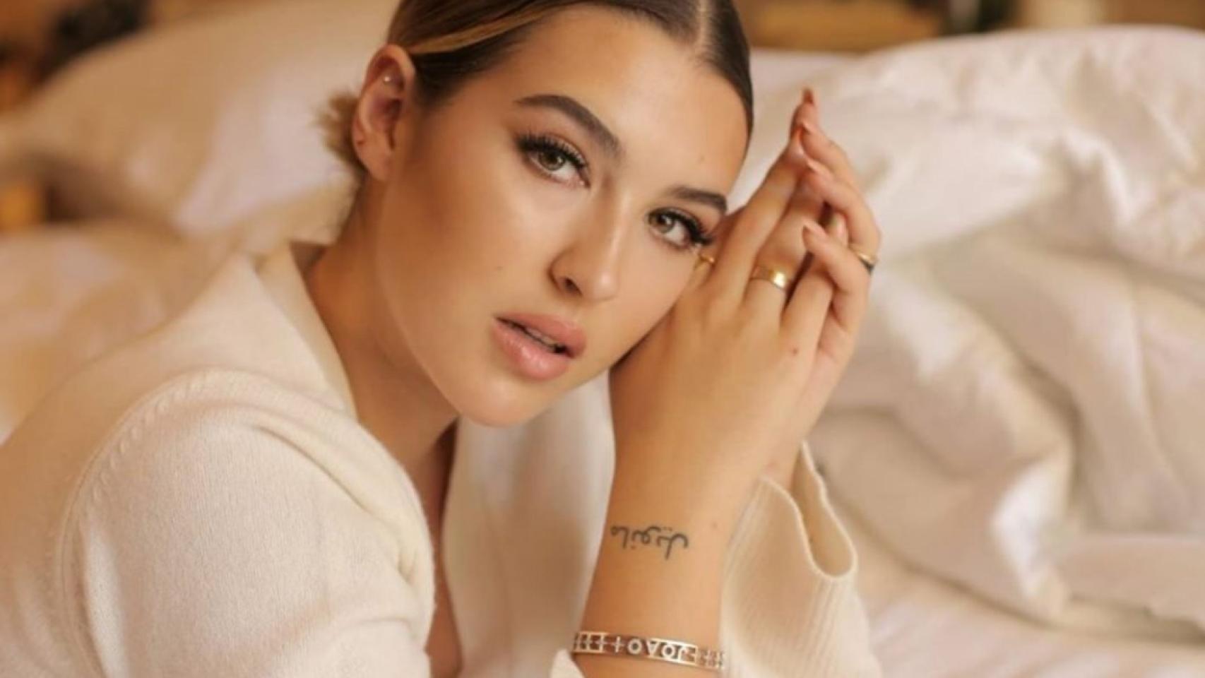 Alba Díaz, en una imagen de sus redes sociales.