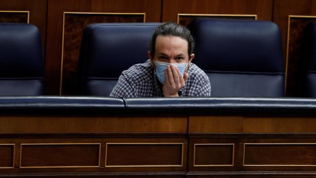 Pablo Iglesias, en su última sesión de control como vicepresidente segundo del Gobierno.