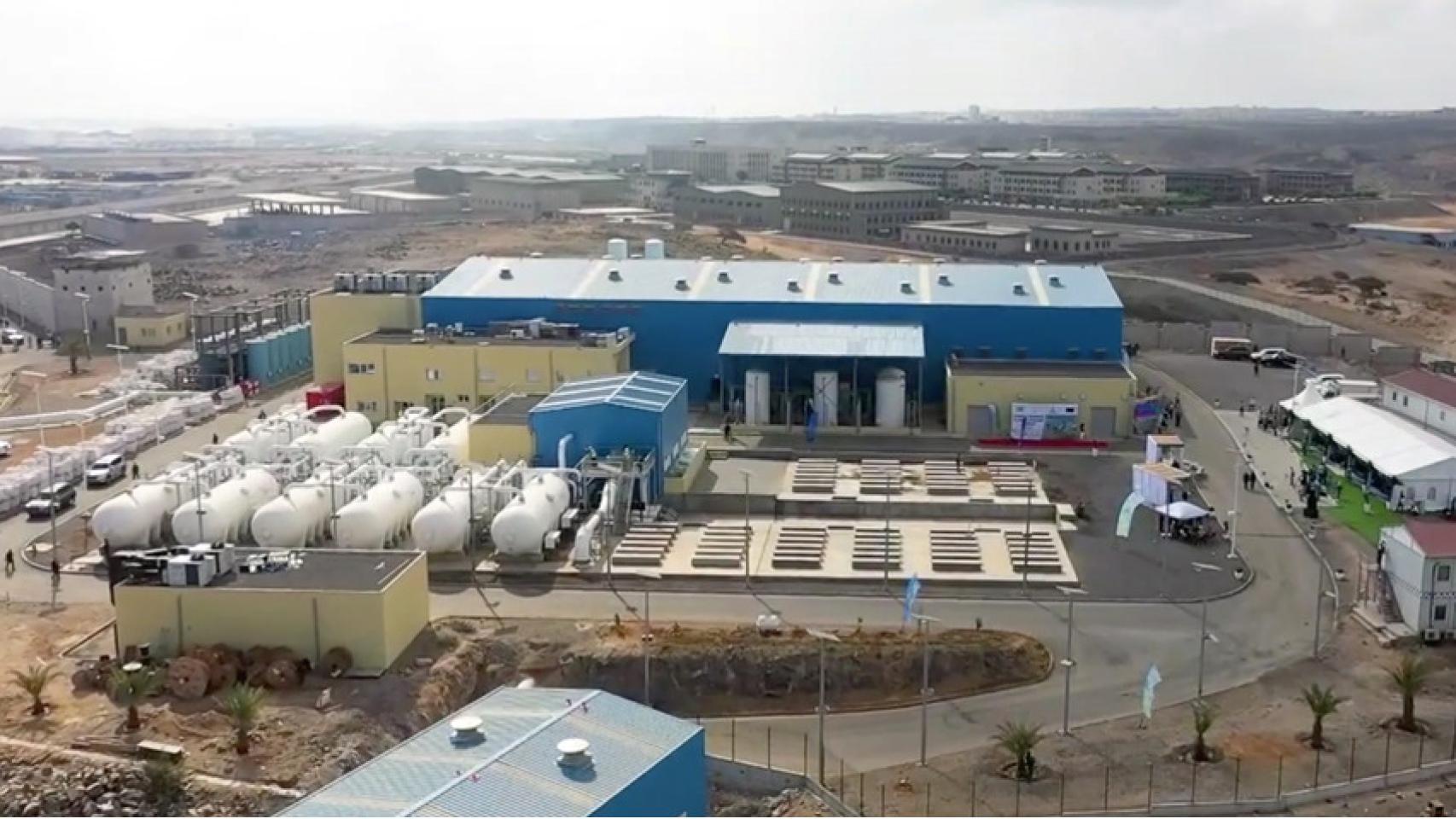 La desasaladora que construye Tedagua (Cobra) en Yibuti entra en su recta final.