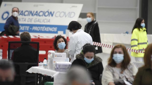 Vacunación en Galicia.