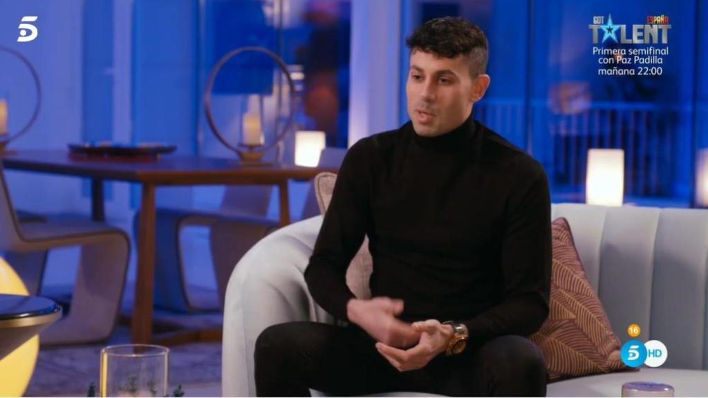 Diego desahogándose con Sandra.