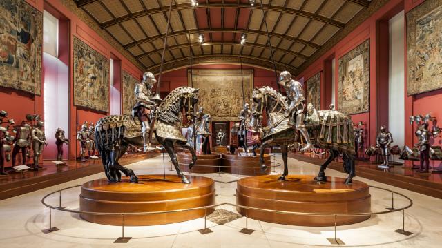 La Real Armería del Palacio Real de Madrid.