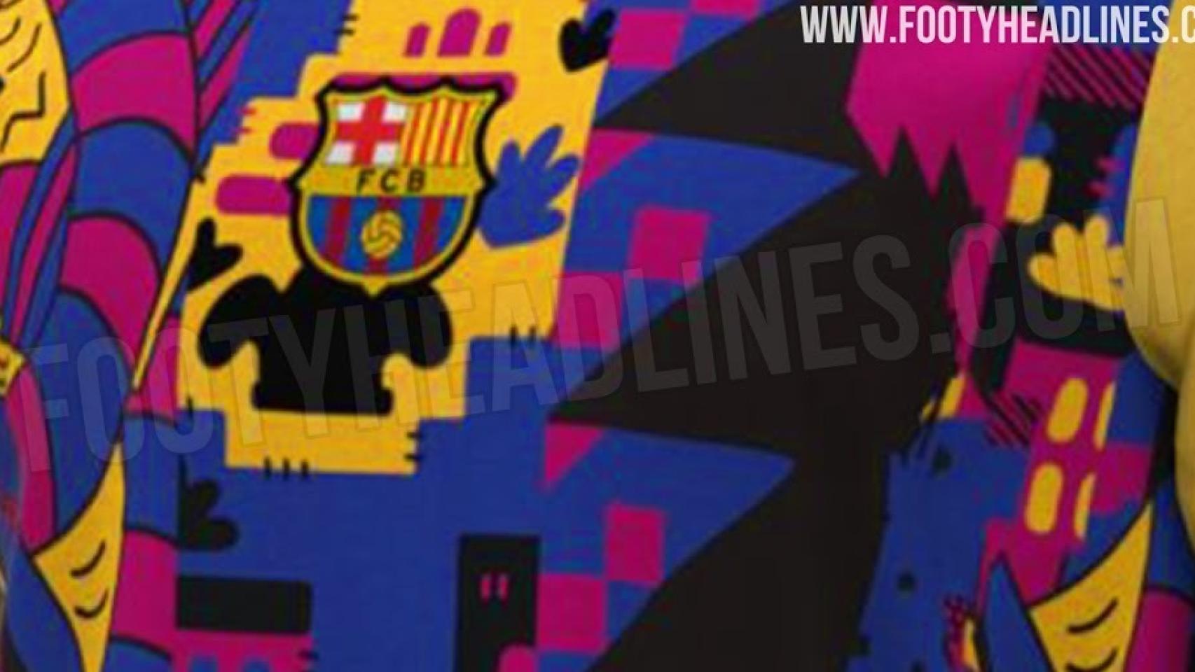 La polémica camiseta del Barcelona