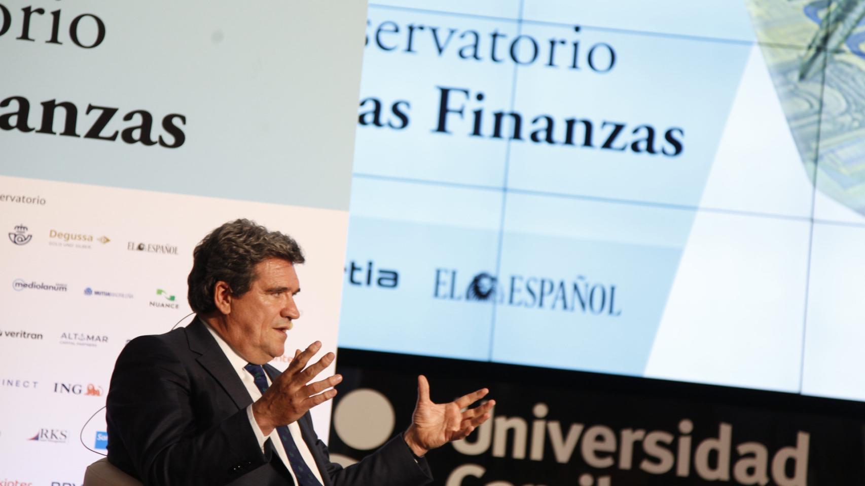 José Luis Escrivá, ministro de Inclusión, Seguridad Social y Migraciones. (Esteban Palazuelo)
