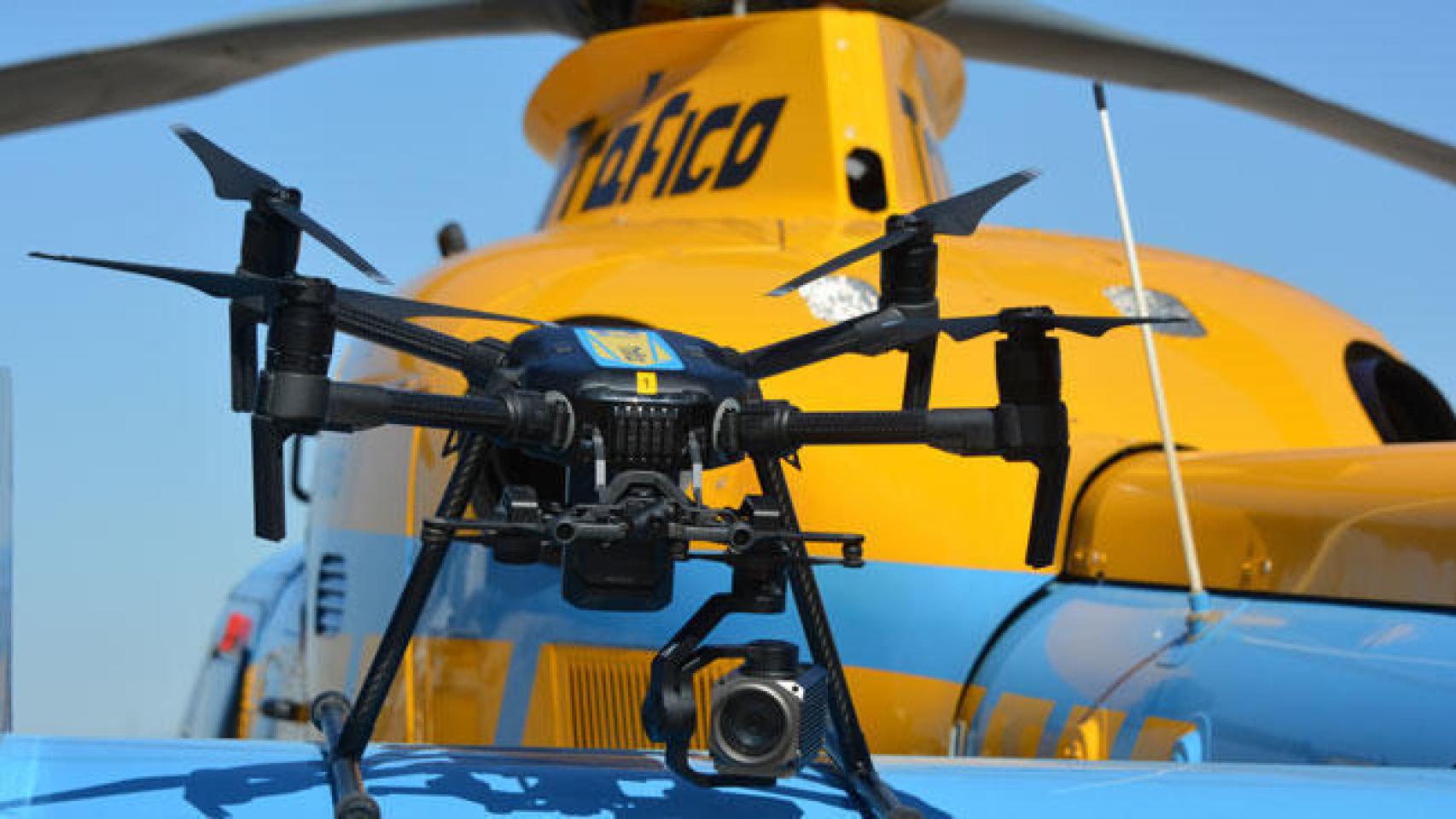 Dron de la DGT.